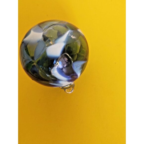 Murano Hand Blown Angel Fish & Glass Ball Hanging Ornaments - Picture 10 of 12